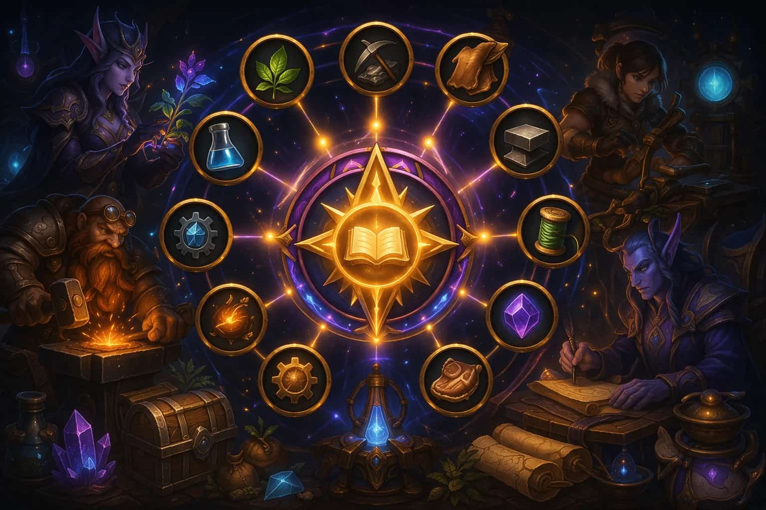 Ultimate Guide to Earning Profession Knowledge Points in WoW Midnight | misti.services