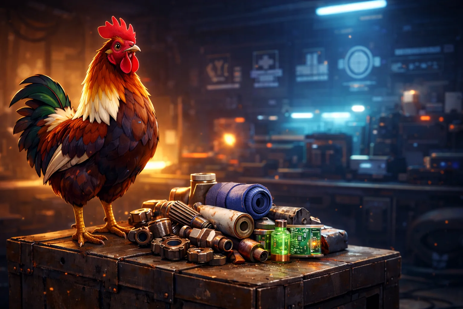 Scrappy the Rooster in ARC Raiders Leveling Boost