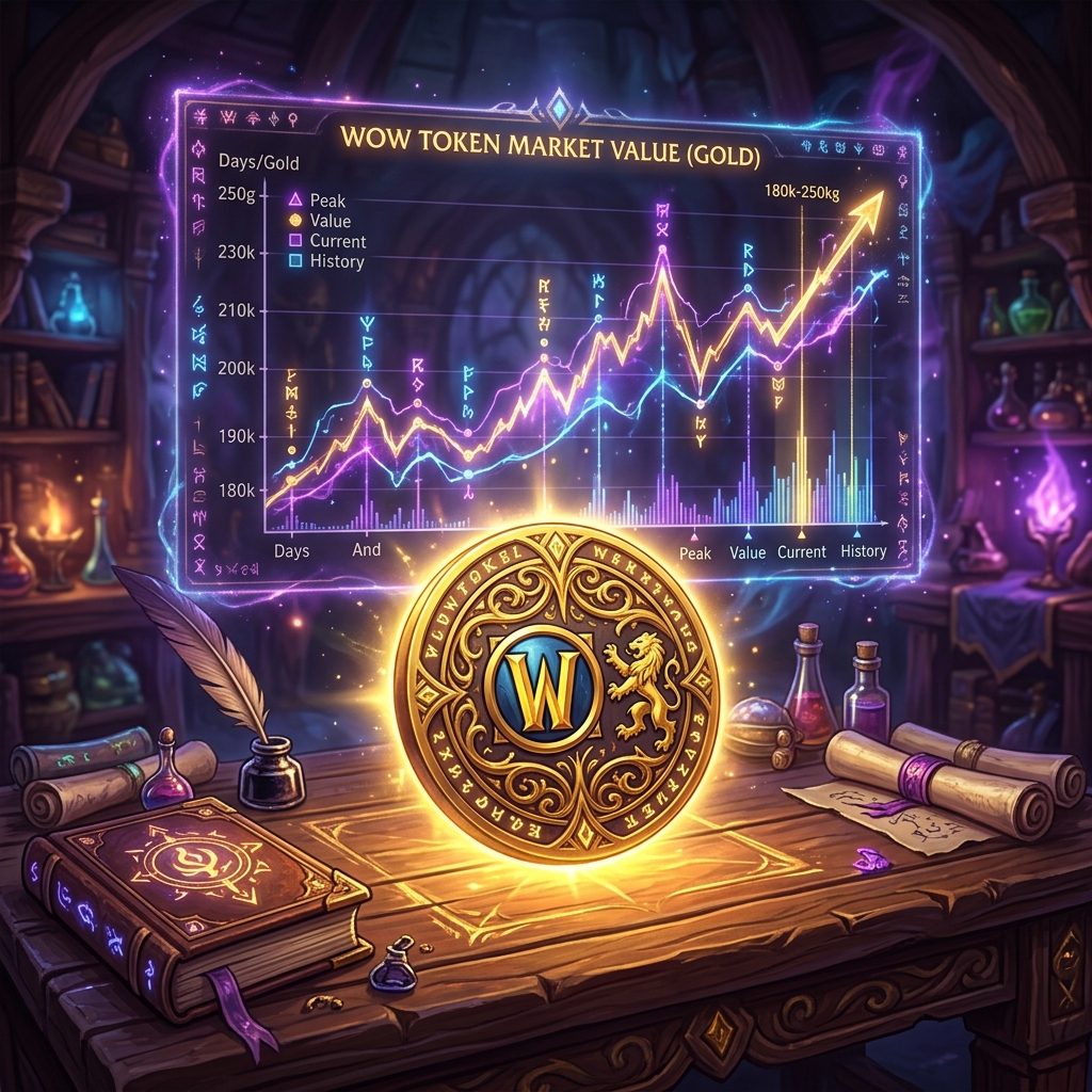 WoW Token Market Chart