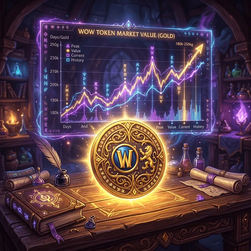 WoW Token Market Chart